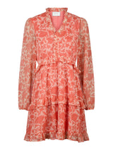 Neo Noir Viddi mekko - oranssi kuvioitu - mekot ja tunikat - vaatteet - naisten muoti - lifestyle - IHANA Store