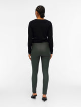 Object Belle leggingsit - vihreä - coutatut housut - alaosat - naisten vaatteet - IHANA Store - lifstylemyymälä