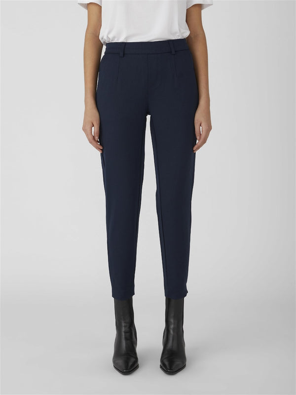 Object Lisa housut - sininen - vajaamittaiset housut - naisten alaosa - muoti - pukeutuminen - IHANA Store - lifestylemyymälä - verkkokauppa