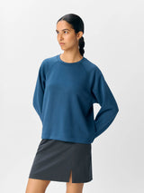 Object Andrea collegepusero - sininen - paidat ja puserot - naisten muoti - liefstyle - IHANA Store