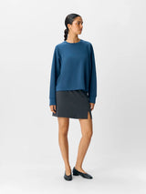 Object Andrea collegepusero - sininen - paidat ja puserot - naisten muoti - liefstyle - IHANA Store