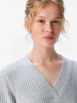 Object Elva neulemekko - vaaleanharmaa - villaton neulemekko - naisten muoti - mekot - lifestyle - IHANA Store