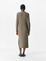 Object Elva neulemekko - ruskea - villaton neulemekko - naisten muoti - mekot - lifestyle - IHANA Store