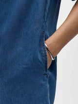 Object Frame farkkumekko - sininen - mekot - kesämekot - rennot mekot - naisten muoti - arkivaatteet - lifestyle - IHANA Store - kotimainenverkkokauppa