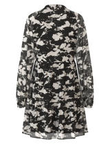 Object Gina Mila tunikamekko - musta-valko kuvioitu - naisten tunikat - tunikamekot - naisten muoti - lifestylemyymälä - IHANA Store