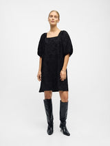 Object Gigi mekko - musta - kuvioitu - naisten tunikat - tunikamekot - naisten muoti - lifestylemyymälä - IHANA Store