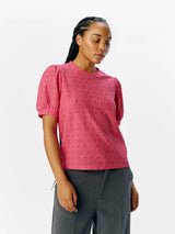 Object Laila t-paita - pinkki - naisten muoti - vaatteet - lifestyle - IHANA Store