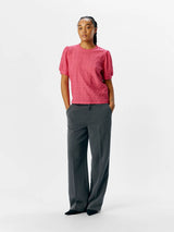 Object Laila t-paita - pinkki - naisten muoti - vaatteet - lifestyle - IHANA Store