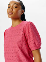 Object Laila t-paita - pinkki - naisten muoti - vaatteet - lifestyle - IHANA Store