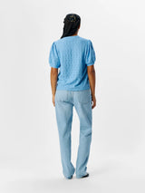 Object Laila t-paita - sininen - naisten muoti - lifestyle - IHANA Store