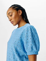 Object Laila t-paita - sininen - naisten muoti - lifestyle - IHANA Store