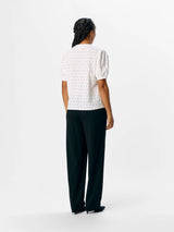 Object Laila t-paita - valkoinen - naisten muoti - vaatteet - lifestyle - IHANA Store