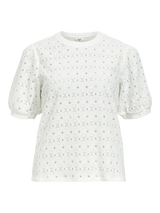 Object Laila t-paita - valkoinen - naisten muoti - vaatteet - lifestyle - IHANA Store