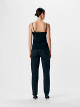 Object Leena Sus pitsitoppi - musta - alustoppi - naisten vaatteet - muoti - IHANA Store - lifestyle