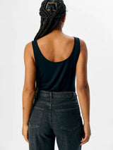 Object Leena Sus tanktoppi - musta - aluspaita - hihaton paita - naisten vaatteet - IHANA Store