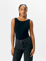Object Leena Sus tanktoppi - musta - aluspaita - hihaton paita - naisten vaatteet - IHANA Store