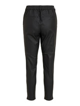 Object Lisa Belle housut - musta - alaosat - coutaut housut - pinnoiteut housut - naisten vaatteet - IHANA Store - lifestylemyymälä