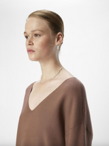 Object Reynard neulepusero - ruskea - naisten vaatteet- muoti - pukeutuminen - IHANA Store