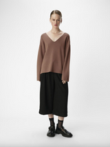 Object Reynard neulepusero - ruskea - naisten vaatteet- muoti - pukeutuminen - IHANA Store