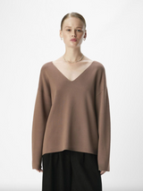 Object Reynard neulepusero - ruskea - naisten vaatteet- muoti - pukeutuminen - IHANA Store