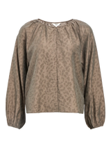 Object True pusero leokuosi - ruskea - naisten muoti - paidat ja puserot - naisten pukeutuminen - lifestyle - IHANA Store