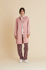 PBO Montana takki - roosa - välikausitakki - trenssi - naisten vaatteet - IHANA Store