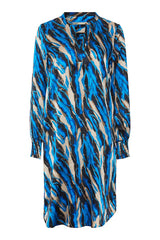 PBO Marna silkkimekko - kuvioitu - naisten vaatteet - mekot ja tunikat - muoti - IHANA Store - lifestylemyymälä