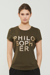 PBO Purves t-paita - vihreä - lyhythihaiset paidat - yläosat - naisten vaatteet - IHANA Store