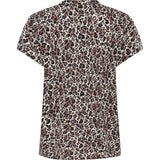 PBO Blaine silkki t-paita - leokuosi - naisten muoti - yläosat - lifestyle - IHANA Store