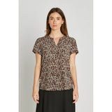 PBO Blaine silkki t-paita - leokuosi - naisten muoti - yläosat - lifestyle - IHANA Store