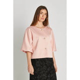 PBO Maison jakku - roosa - juhlajakku - satiinijakku - naisten juhlavaatteet - juhlapukeutuminen - muoti - IHANA Store