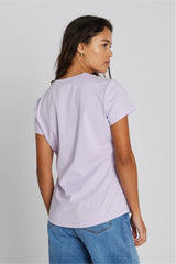 PBO Philosopher t-paita - laventeli - naisten muoti - vaatteet - naisten t-paita - lifestyle - IHANA Store - kotimainen verkkokauppa