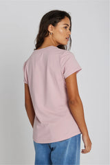 PBO Philosopher t-paita - roosa - naisten muoti - vaatteet - naisten t-paita - lifestyle - IHANA Store - kotimainen verkkokauppa