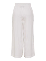 Pieces Pia culotteshousut - valkoinen- naisten vaatteet - kesähousut- IHANA Store - muoti - lifestyle