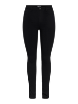 Pieces Highskin jeggings - musta - naisten housut - kapeat housut - naisten vaatteet - IHANA Store