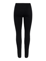 Pieces Highskin jeggings - musta - naisten housut - kapeat housut - naisten vaatteet - IHANA Store