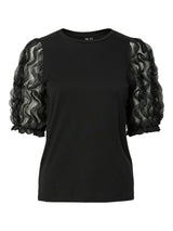 Pieces Adelena paita - musta - juhlapaita - naisten vaatteet - muoti - lifestyle - IHANA Store