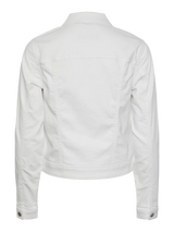 Pieces Coia farkkutakki - valkoinen - naisten takit - muoti - lifestyle - IHANA Store