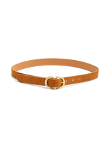 Pieces Juva vyö - konjakki - mokkanahkainen vyö - naisten asusteet - naisten vyö - lifestyle - IHANA Store