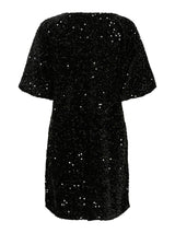 Pieces Kam paljettimekko - musta - juhlamekko - naisten vaatteet - IHANA Store