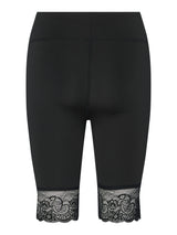 Pieces Miva pyöräilyshortsit - musta - naisten vaatteet - asusteet - pitsi - IHANA Store - lifestyle