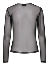 Pieces Ninni meshpusero - musta - naisten muoti - paidat ja puserot - lifestyle - IHANA Store