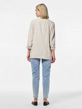 Pieces Pia Bosella bleiseri - beige - naisten takit ja bleiserit - muoti - pukeutuminen - lifestyle - IHANA Store