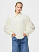 Pieces Pina paita - valkoinen - naisten muoti - paidat ja puserot - lifestyle - IHANA Store