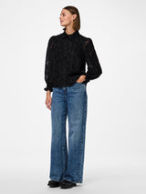 Pieces Pina paita - musta - naisten muoti - paidat ja puserot - lifestyle - IHANA Store