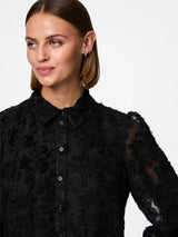 Pieces Pina paita - musta - naisten muoti - paidat ja puserot - lifestyle - IHANA Store