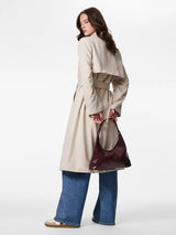 Pieces Scarlett trenssitakki - beige - naisten takit - naisten vaatteet - muoti - lifestyle - IHANA Store - kotimainen verkkokauppa