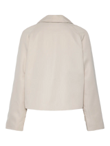 Pieces Scarlett trenssitakki lyhyt - beige - naisten takit - naisten vaatteet - muoti - lifestyle - IHANA Store - kotimainen verkkokauppa