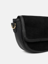 Re:Designed Lima nahkalaukku pieni - musta - satulalaukku - mokkalaukku - naisten laukut - lifestyle - IHANA Store