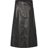 Rue de Femme Aledra hame - musta - hameet - keinonahkahameet - ekonahka - naisten muoti - lifestyle - IHANA Store - kotimainen verkkokauppa